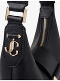 Jimmy Choo leather shoulder bag Bar Hobo small, imported from the UK