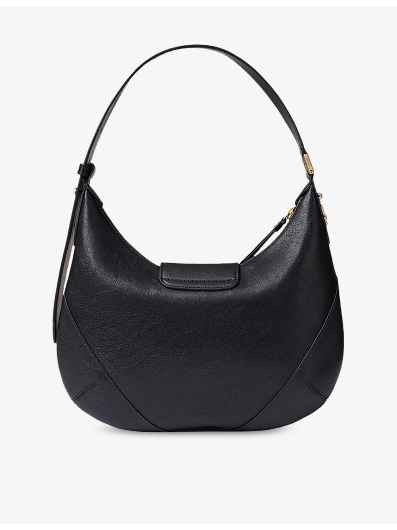 Jimmy Choo leather shoulder bag Bar Hobo small, imported from the UK