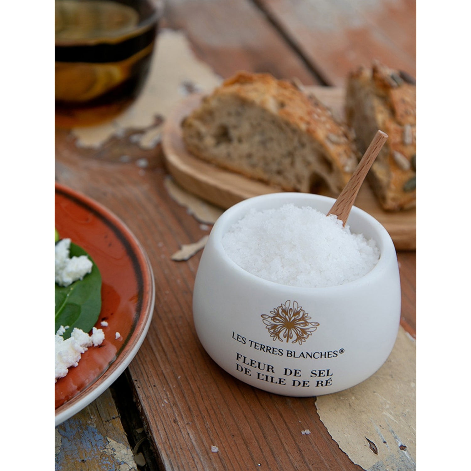 Les Terres Blanches salt flakes 100g (British brand)