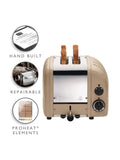 Dualit Classic Toaster 2-slot, imported from the UK
