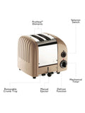 Dualit Classic Toaster 2-slot, imported from the UK