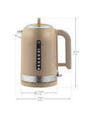 Dualit Classic 1.7L kettle, imported from the UK