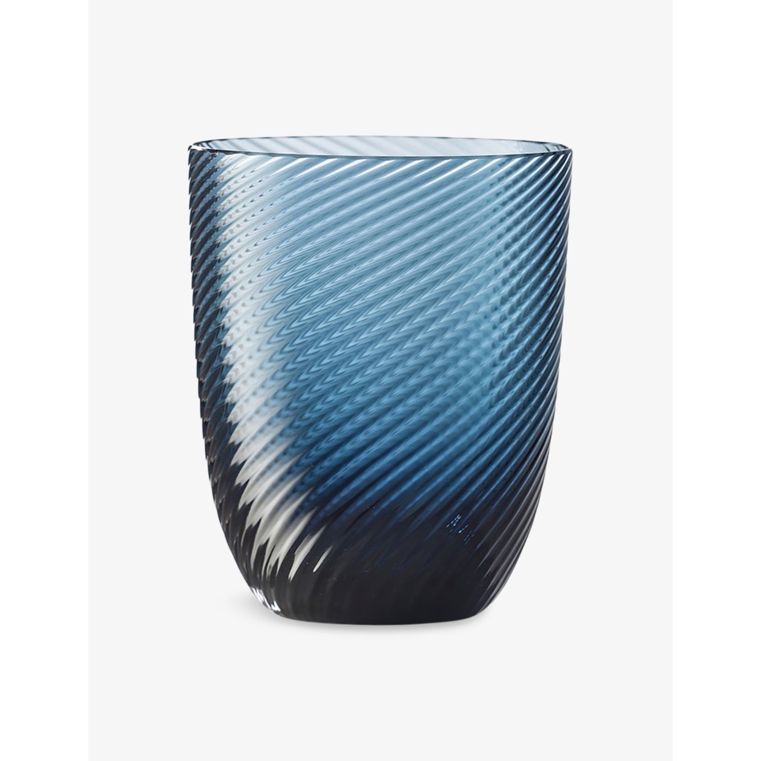 Idra Water Glass - Blu Avio Torse