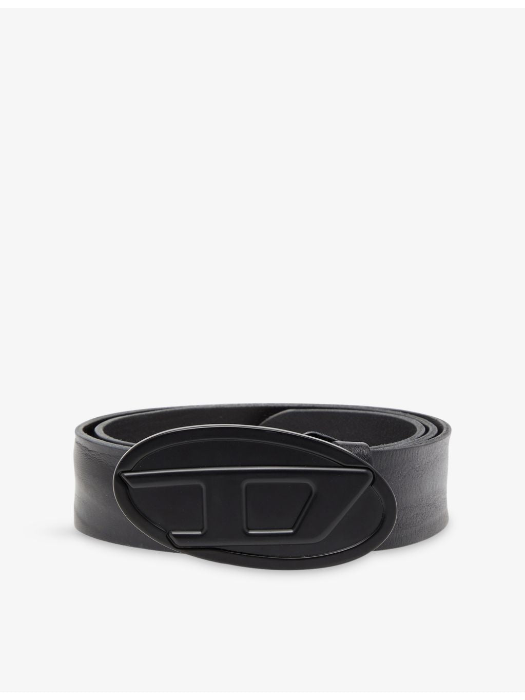 Diesel B-1DR 2.0 leather belt with buckle - British product