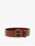 Diesel leather belt B-Biscotto-Loop 3.5cm, imported from the UK