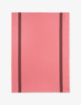 Charvet Torchon Piano Cotton and Linen Tea Towel 52 x 75cm
