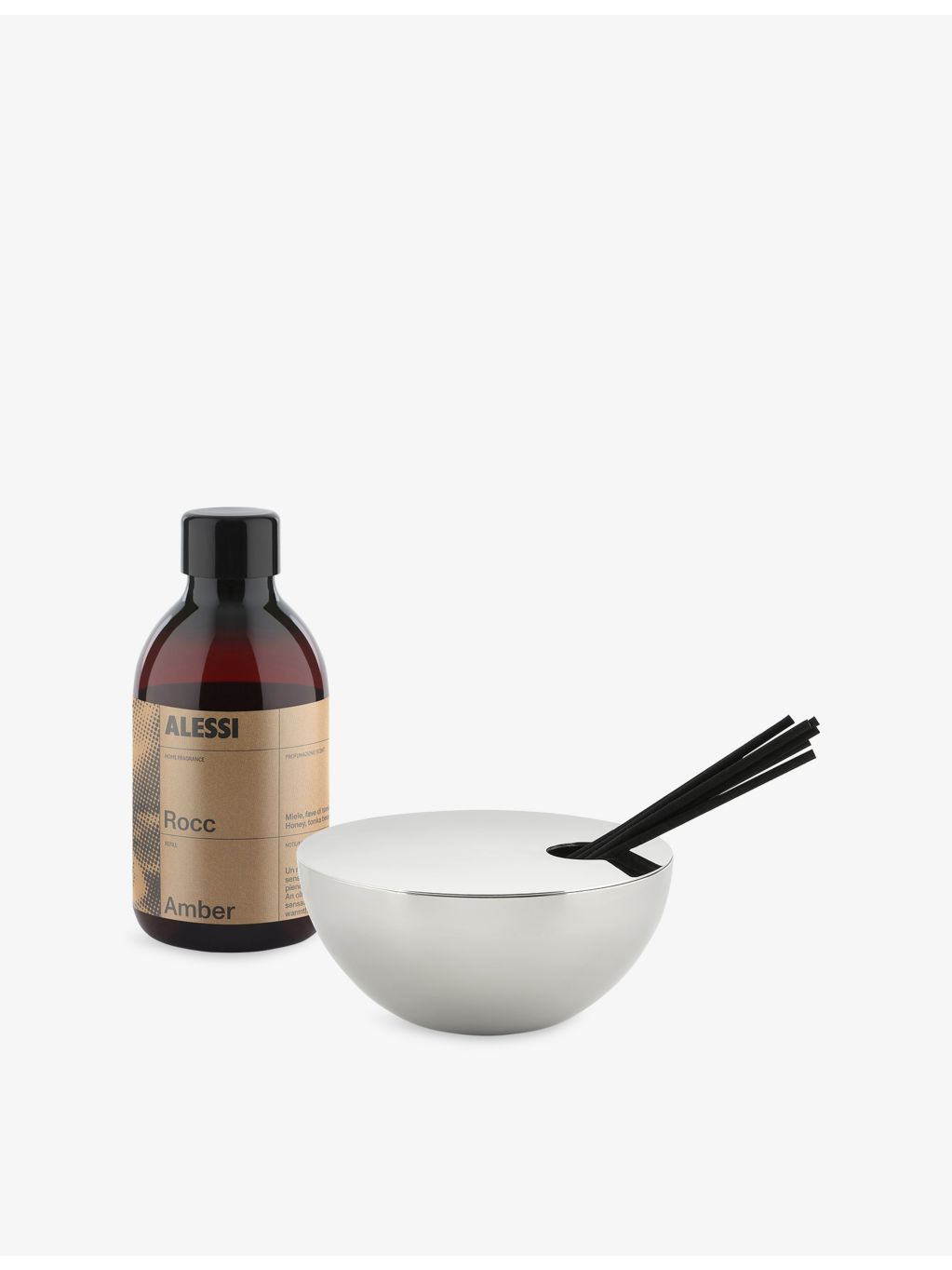 Alessi Rocc Amber fragrance diffuser, imported from the UK