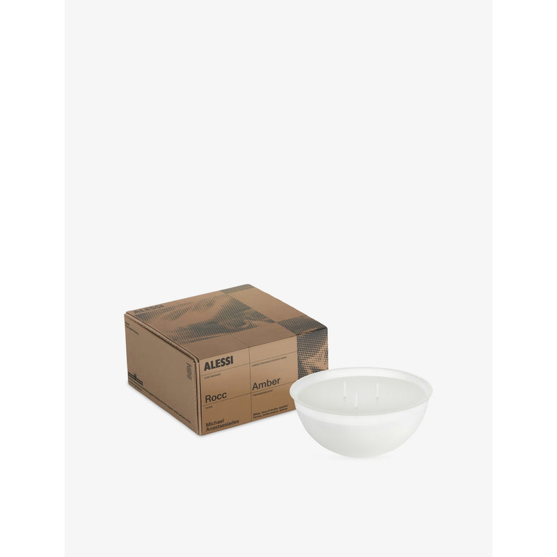 Alessi Rocc Amber scented refill candle 250g (British brand)
