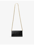 Jimmy Choo Curve Quilted Leather Wallet-On-Chain, UK version