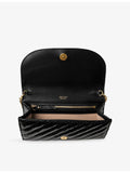 Jimmy Choo Curve Quilted Leather Wallet-On-Chain, UK version
