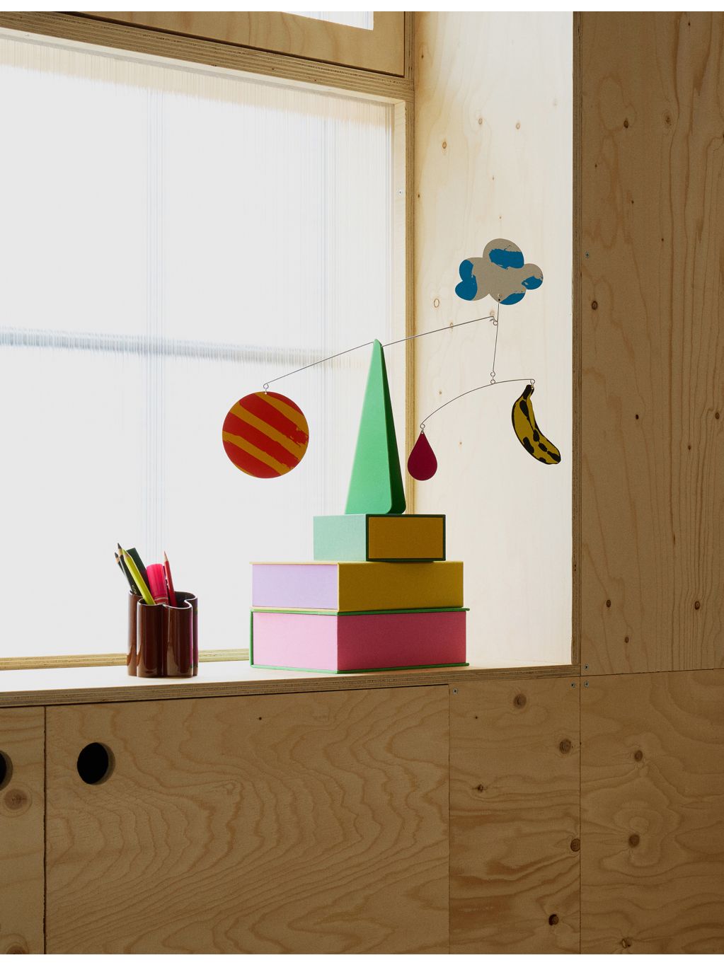 The Conran Shop Oddments stoneware mobile 25cm, imported from the UK
