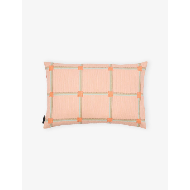 The Conran Shop Cuba checked cotton cushion 40x60cm, imported from the UK