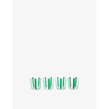 The Conran Shop Nova Stripe glass tumblers 360ml (British brand)