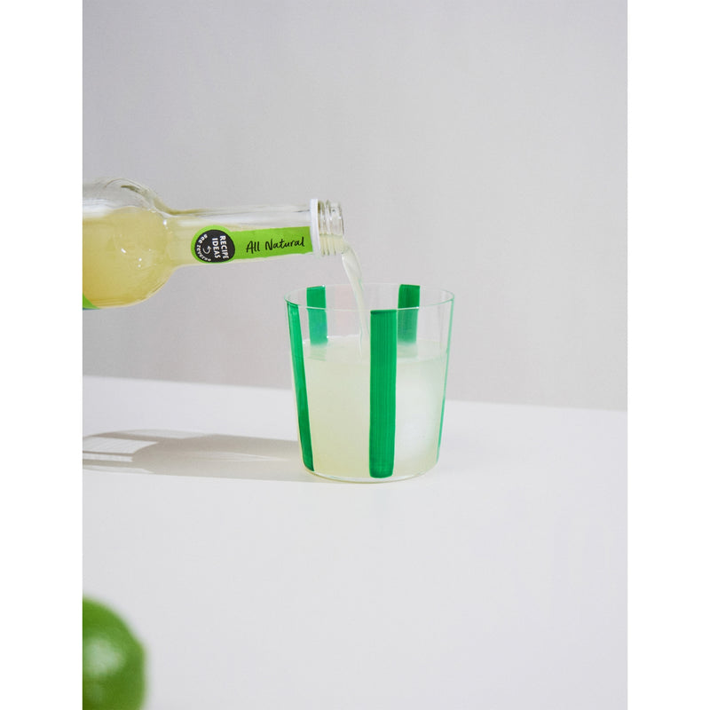 The Conran Shop Nova Stripe glass tumblers 360ml (British brand)