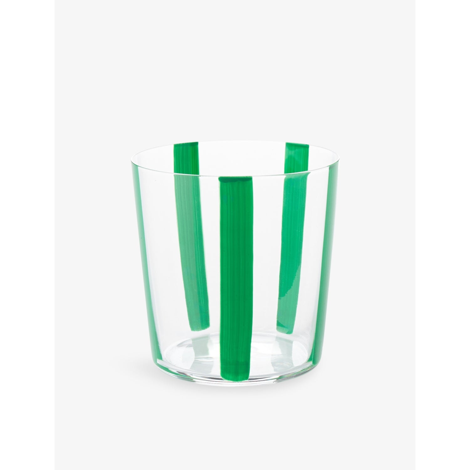 The Conran Shop Nova Stripe glass tumblers 360ml (British brand)