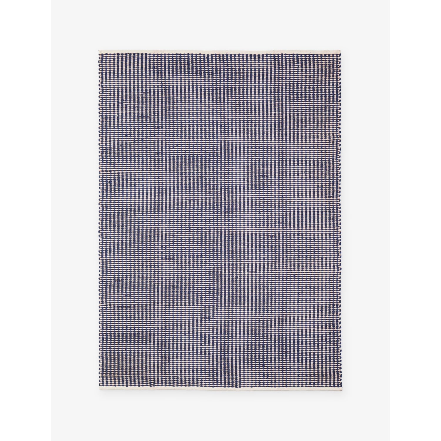 Juniper Cotton And Wool Rug 170cm x 240cm - BLUE