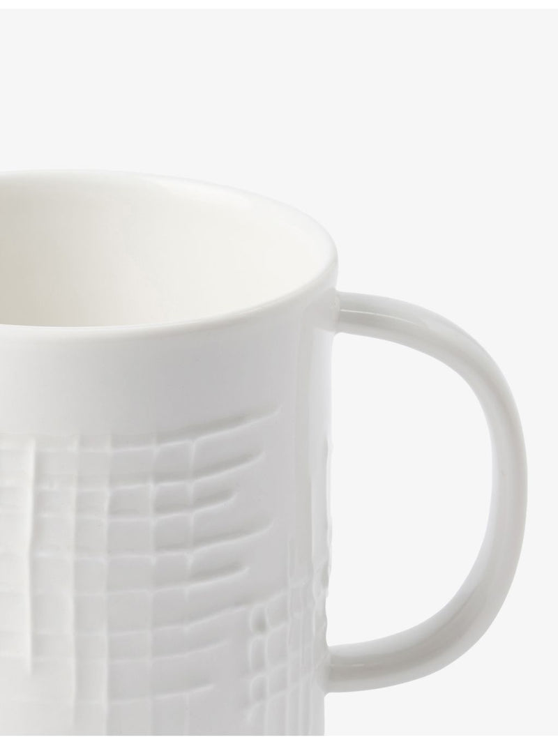 The Conran Shop Sketch Grid porcelain mug 7cm (British brand)