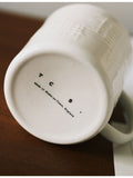 The Conran Shop Sketch Grid porcelain mug 7cm (British brand)