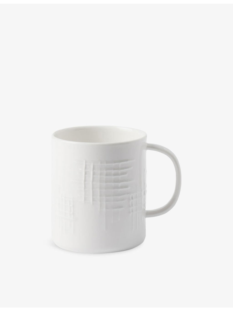 The Conran Shop Sketch Grid porcelain mug 7cm (British brand)