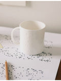 The Conran Shop Sketch Dots porcelain mug with embossed detailing - British product