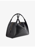 Victoria Beckham Plié leather shoulder bag - British product