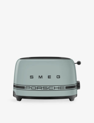 Porsche x SMEG 50s style two-slice stainless-steel toaster, imported from the UK