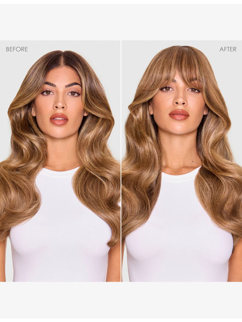 Beauty Works x Huda Barely There Bangs clip-in fringe, UK version
