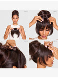 Beauty Works x Huda Barely There Bangs clip-in fringe, UK version