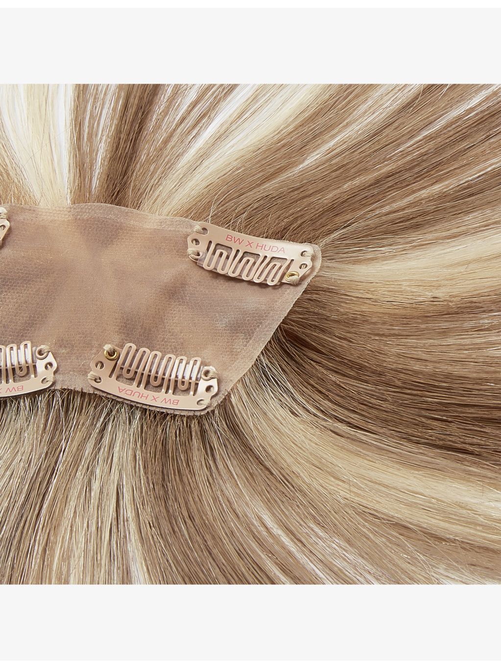 Beauty Works x Huda Barely There clip-in fringe, imported from the UK
