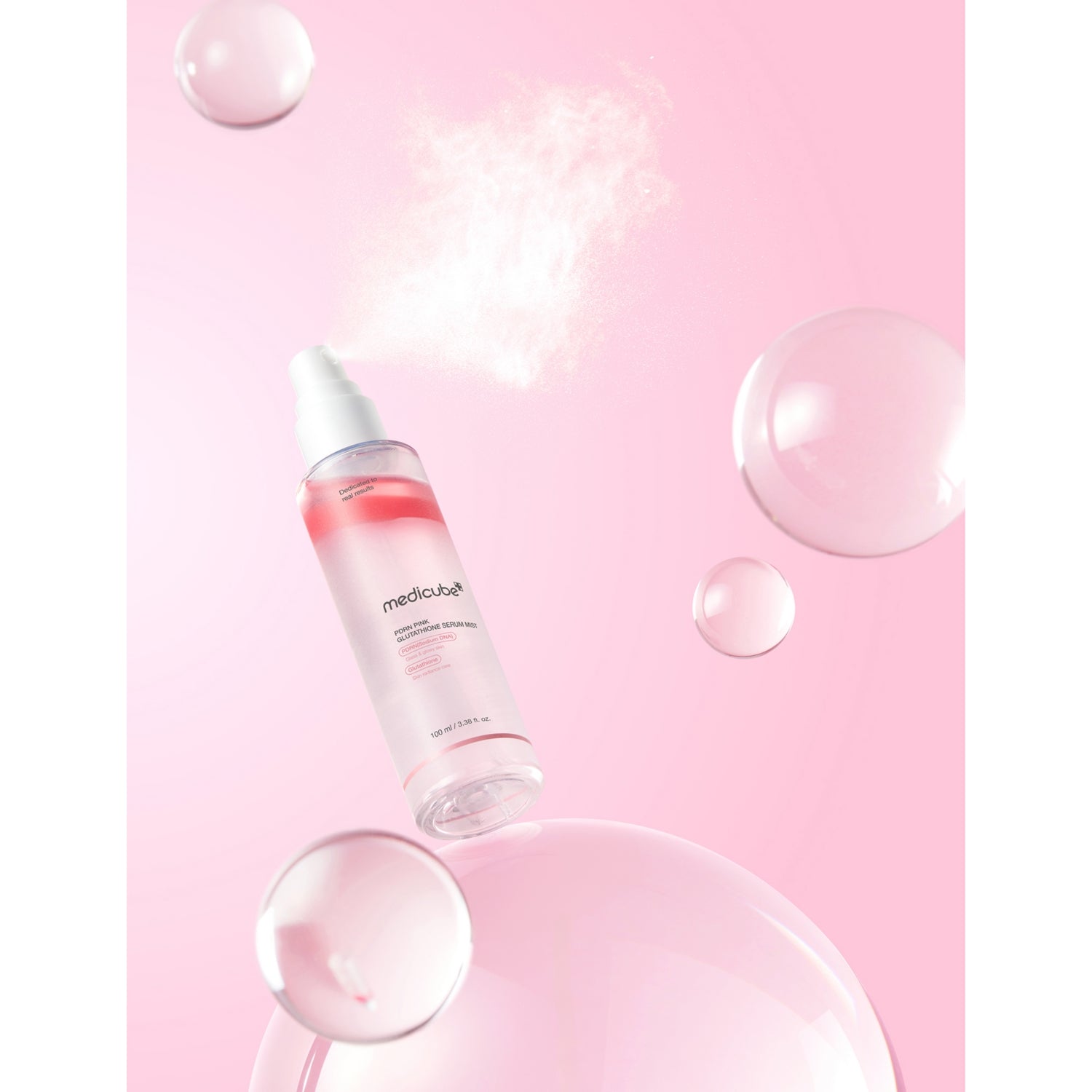 Medicube PDRN Pink Glutathione Mist 100ml - British product