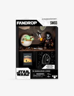FANDROP Star Wars Mandalorian and Grogu playset 16.3cm (British brand)