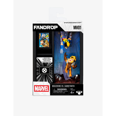 selfridges FANDROP Marvel Wolverine Vs Sabre Tooth Collectable Playset- Buy online at McGrocer