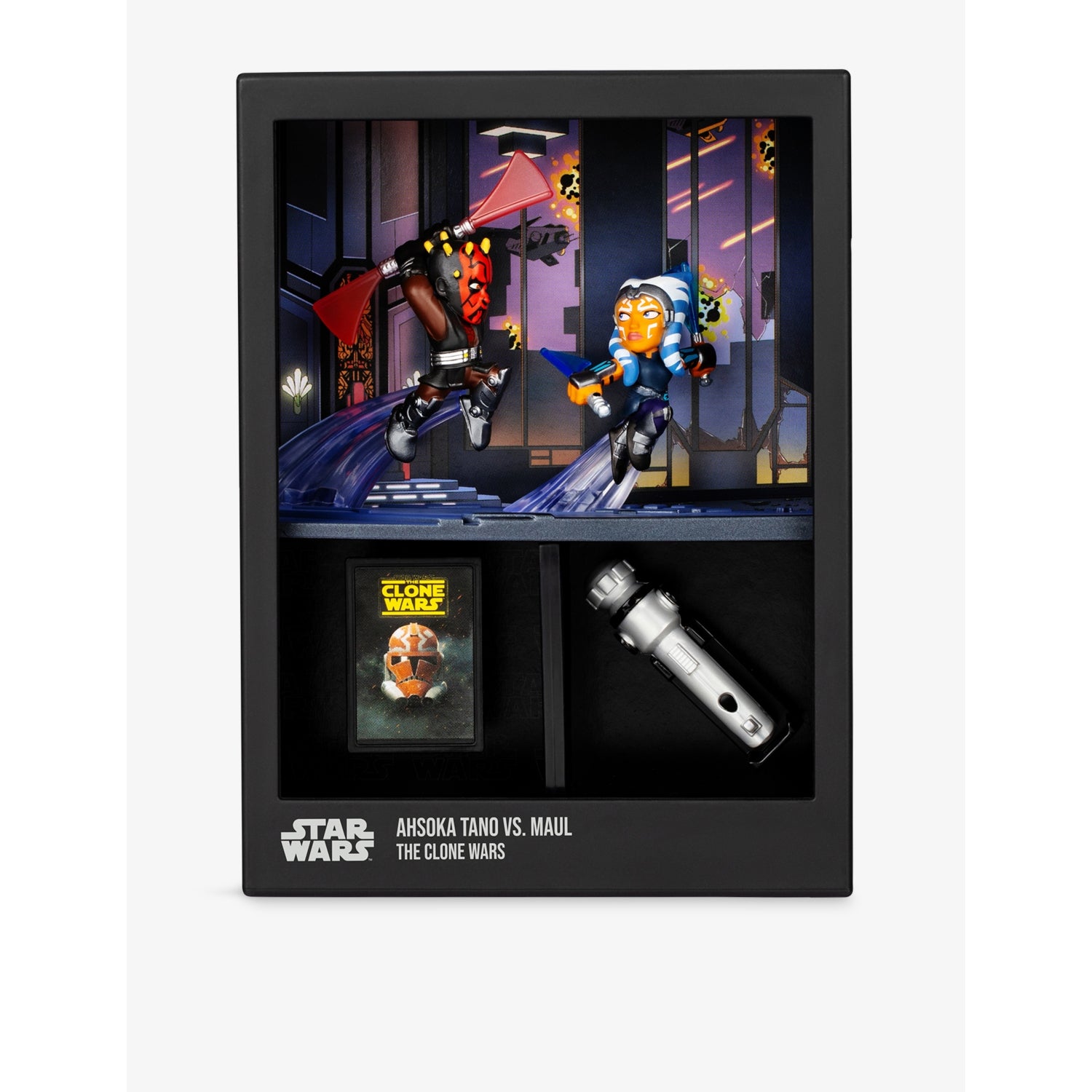 FANDROP Star Wars Ahsoka Tano Vs Maul playset - British product