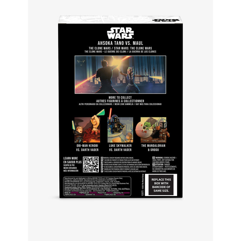 FANDROP Star Wars Ahsoka Tano Vs Maul playset - British product