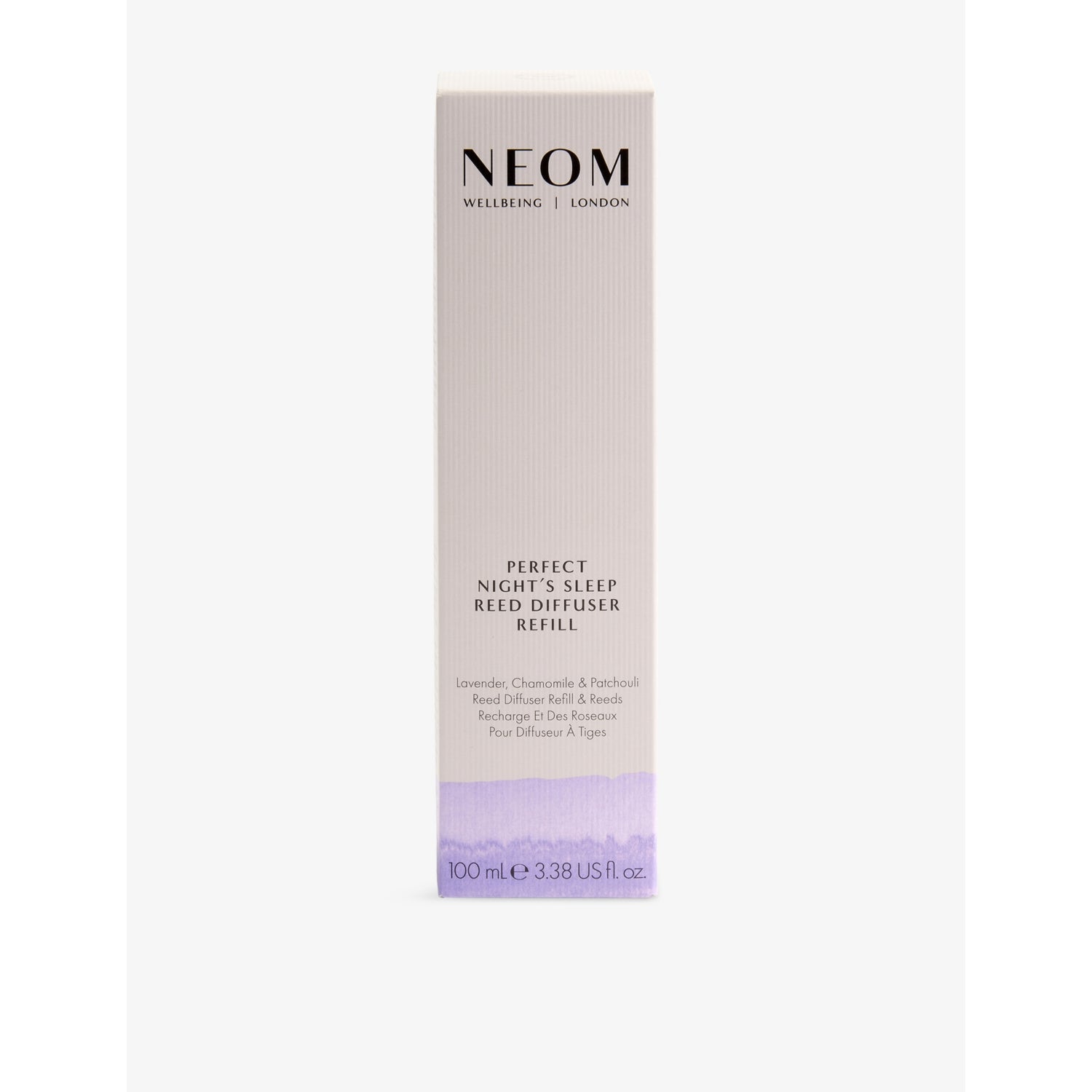 Neom Wellbeing Perfect Night's Sleep reed diffuser refill 100ml - British product