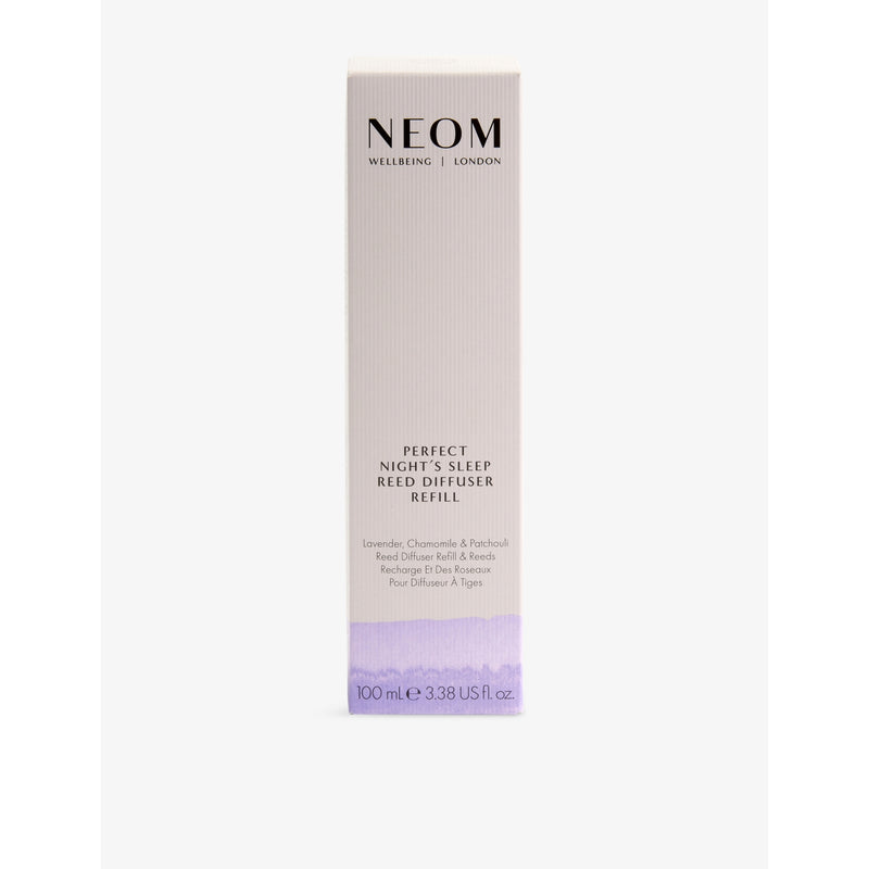 Neom Wellbeing Perfect Night's Sleep reed diffuser refill 100ml - British product