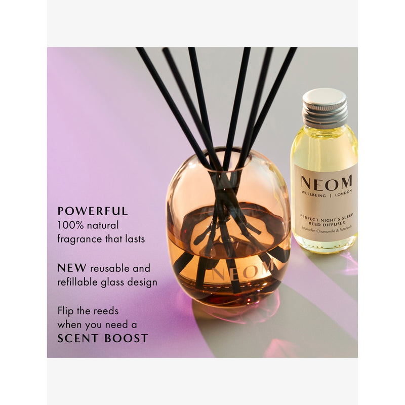 Neom Wellbeing Perfect Night's Sleep reed diffuser refill 100ml - British product