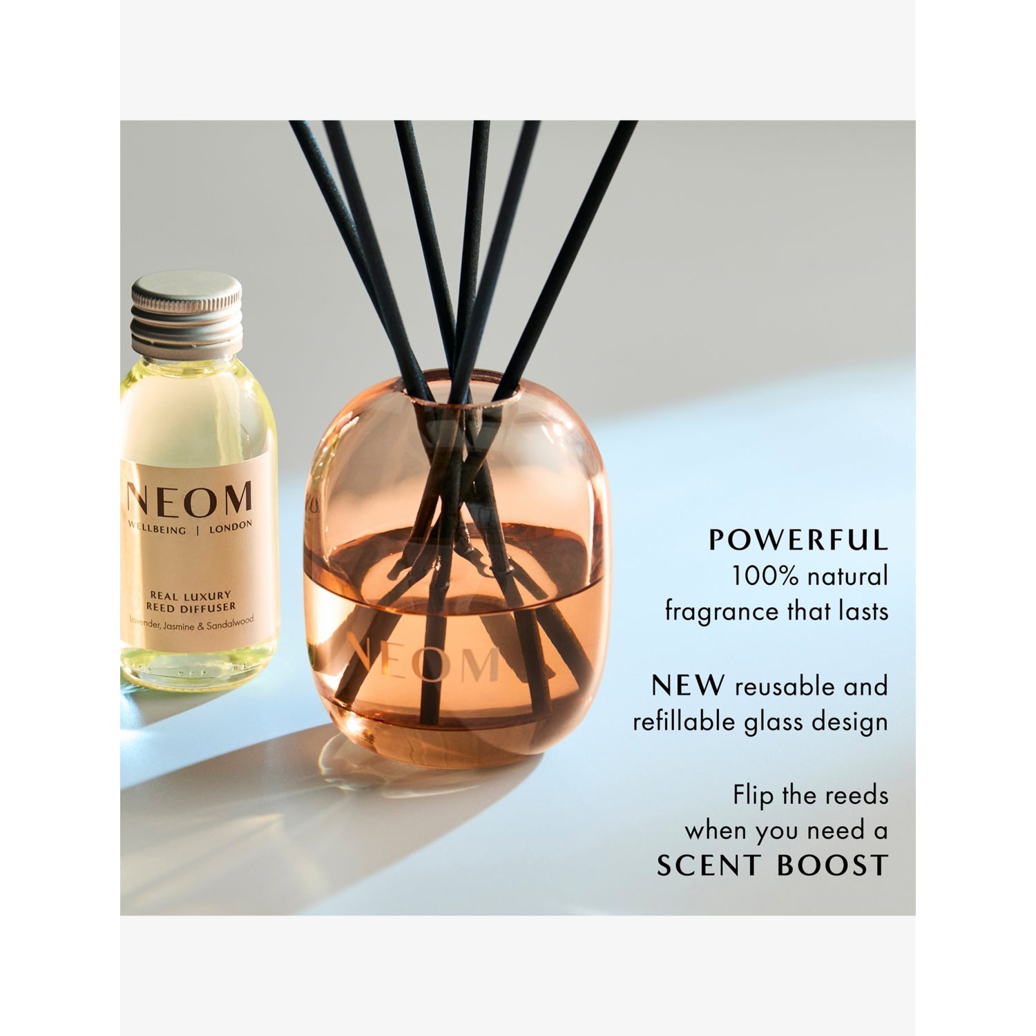 Neom Real Luxury reed diffuser refill 100ml - British product