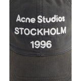 Acne Studios embroidered cotton baseball cap, imported from the UK