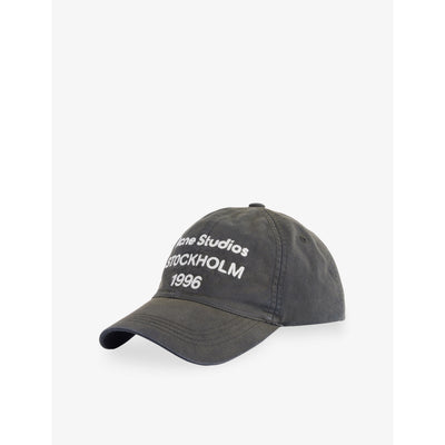 selfridges Acne Studios Carliy 1996 Embroidered Cotton Baseball Cap- Buy online at McGrocer