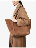 Max Mara Archetipo leather shoulder bag, trapezoid shape - British product