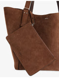 Max Mara Archetipo leather shoulder bag, trapezoid shape - British product