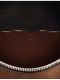 Max Mara brand-embossed nubuck-leather tote bag large - British product