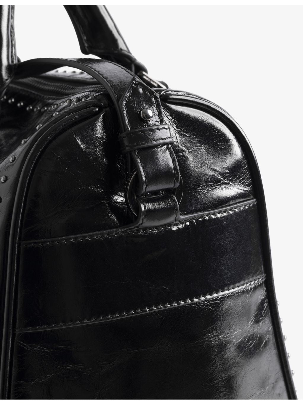 Zadig Voltaire Sunny Vibe patent-leather tote bag medium - British product