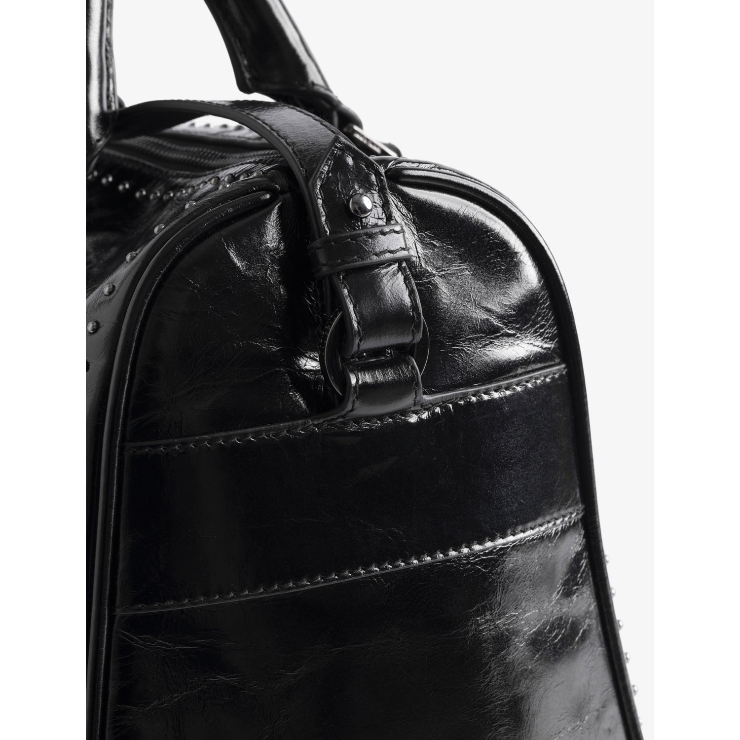 Zadig Voltaire Sunny Vibe patent-leather tote bag medium - British product
