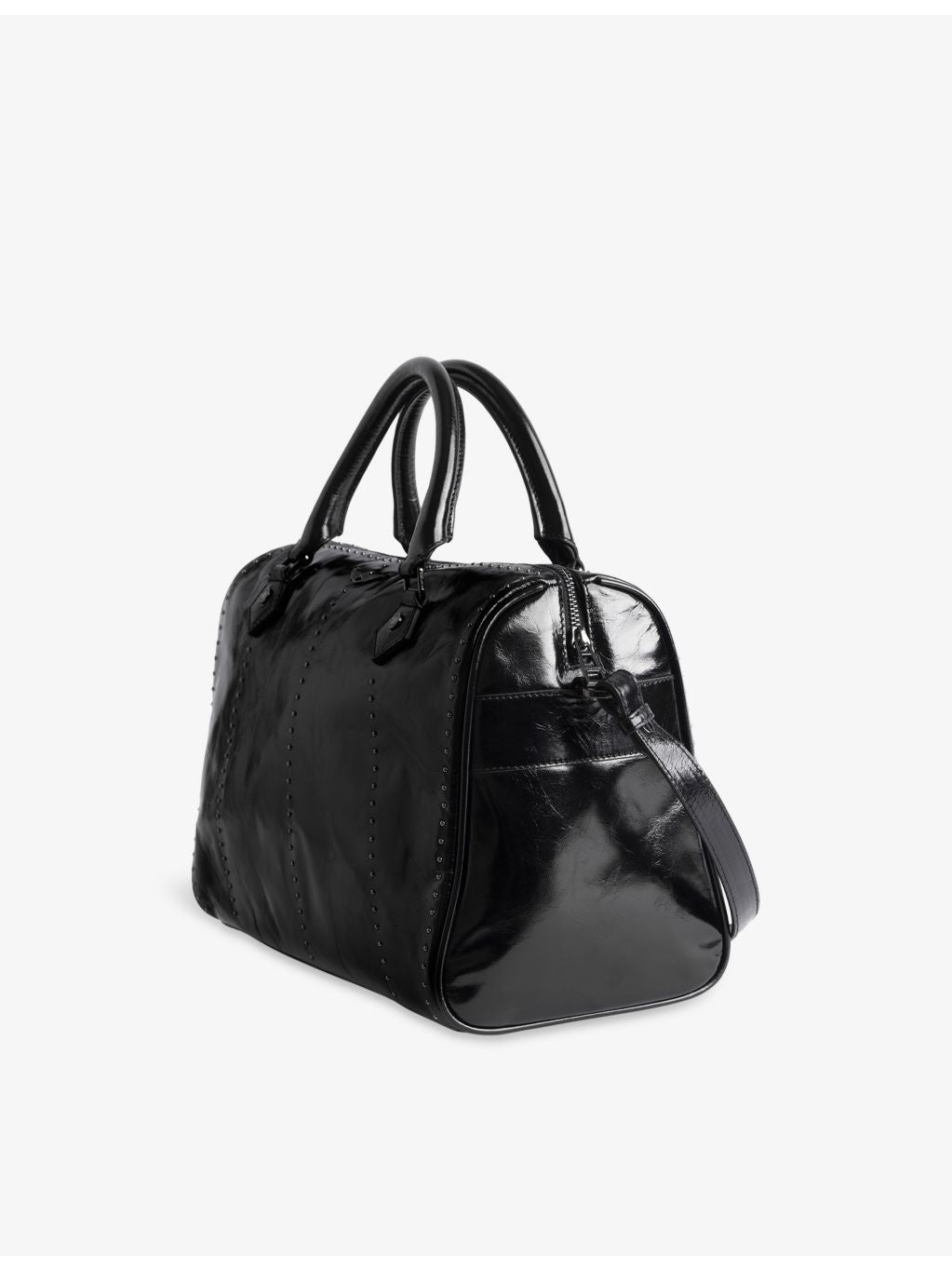 Zadig Voltaire Sunny Vibe patent-leather tote bag medium - British product