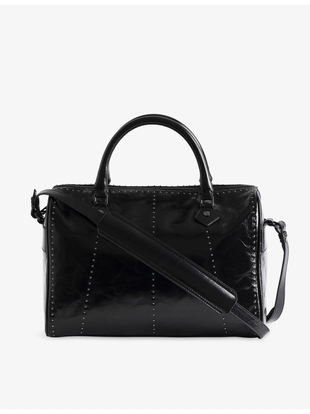 Zadig Voltaire Sunny Vibe patent-leather tote bag medium - British product