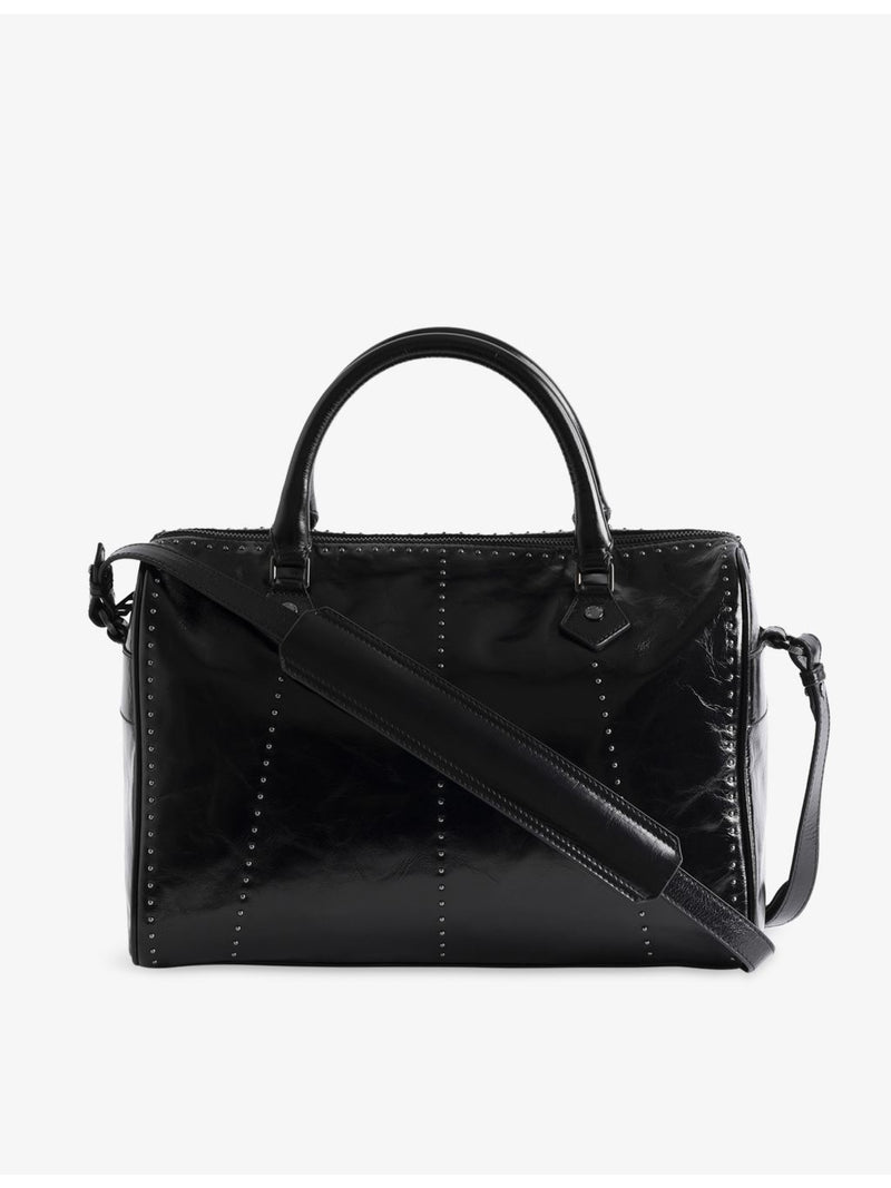 Zadig Voltaire Sunny Vibe patent-leather tote bag medium - British product