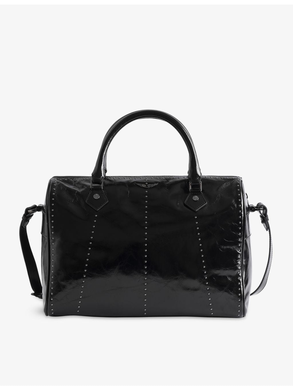Zadig Voltaire Sunny Vibe patent-leather tote bag medium - British product