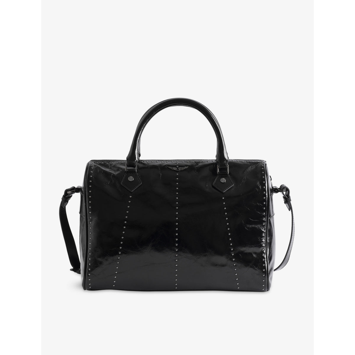 Zadig Voltaire Sunny Vibe patent-leather tote bag medium - British product